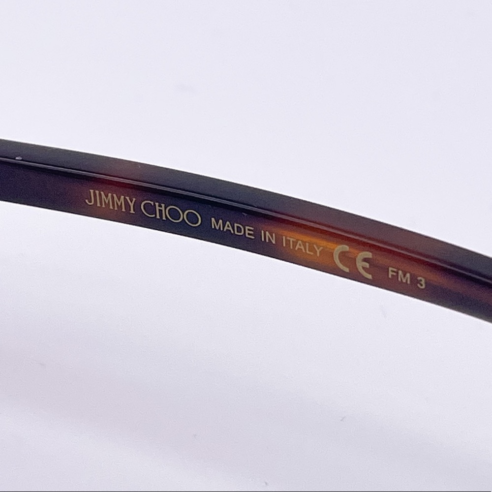NEW JIMMY CHOO TONIE/S FG4 BROWN GOLD SUNGLASSES JIMMY CHOO - Picture 12 of 13
